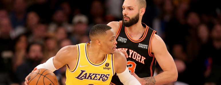 New York Knicks vs Los Angeles Lakers 2-5-22