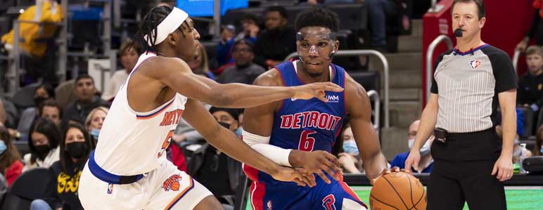 New York Knicks vs Detroit Pistons 3-27-22