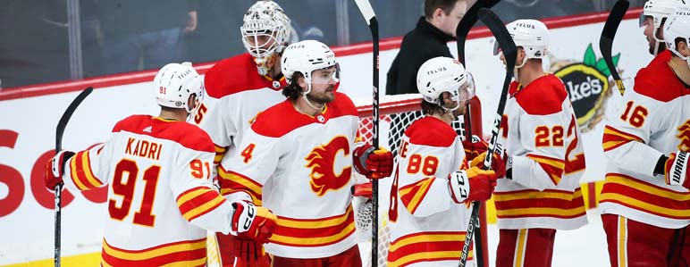 Calgary Flames vs Vancouver Canucks 4-8-2023