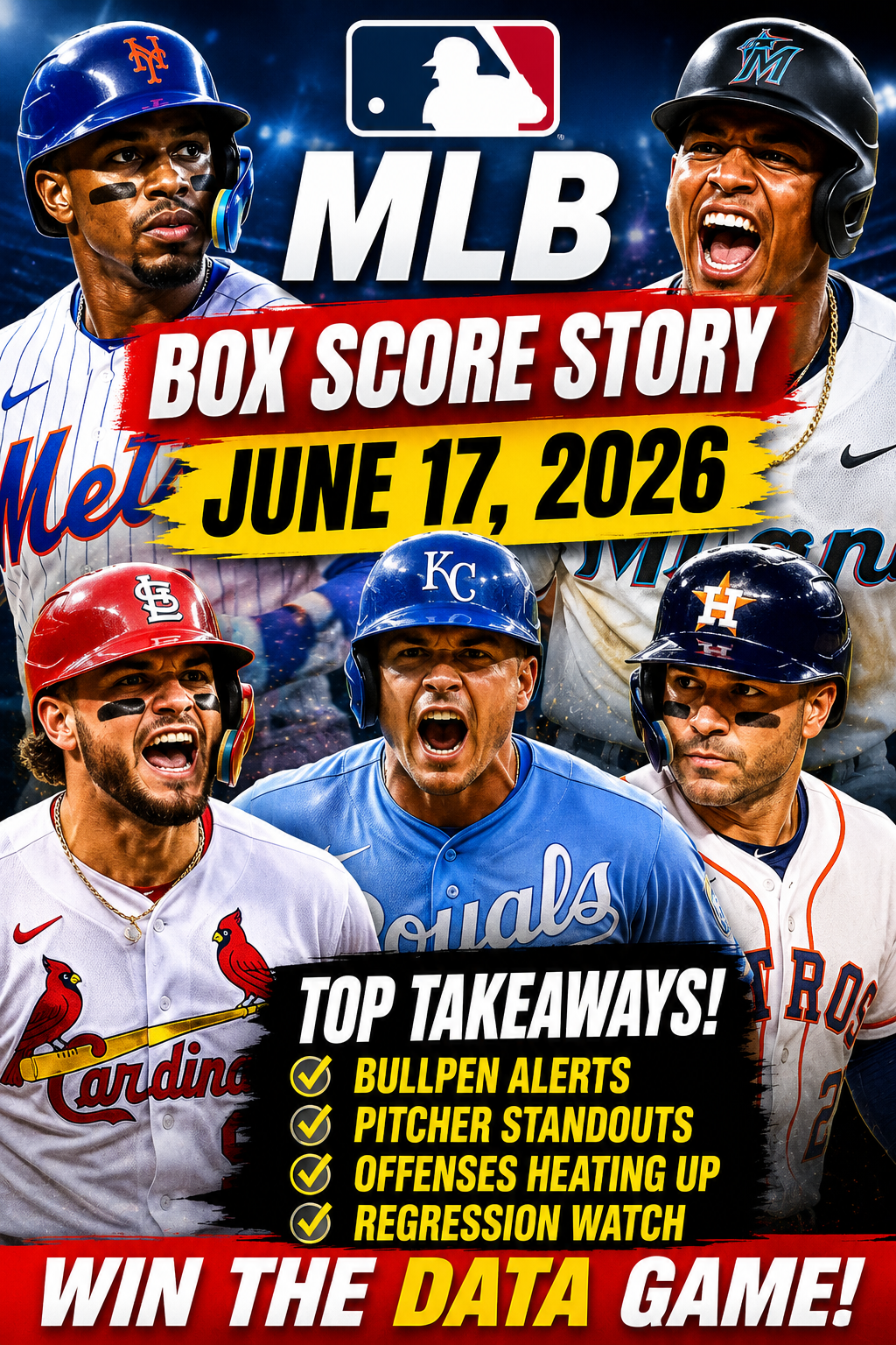 MLB Box Score Story June 17 2026