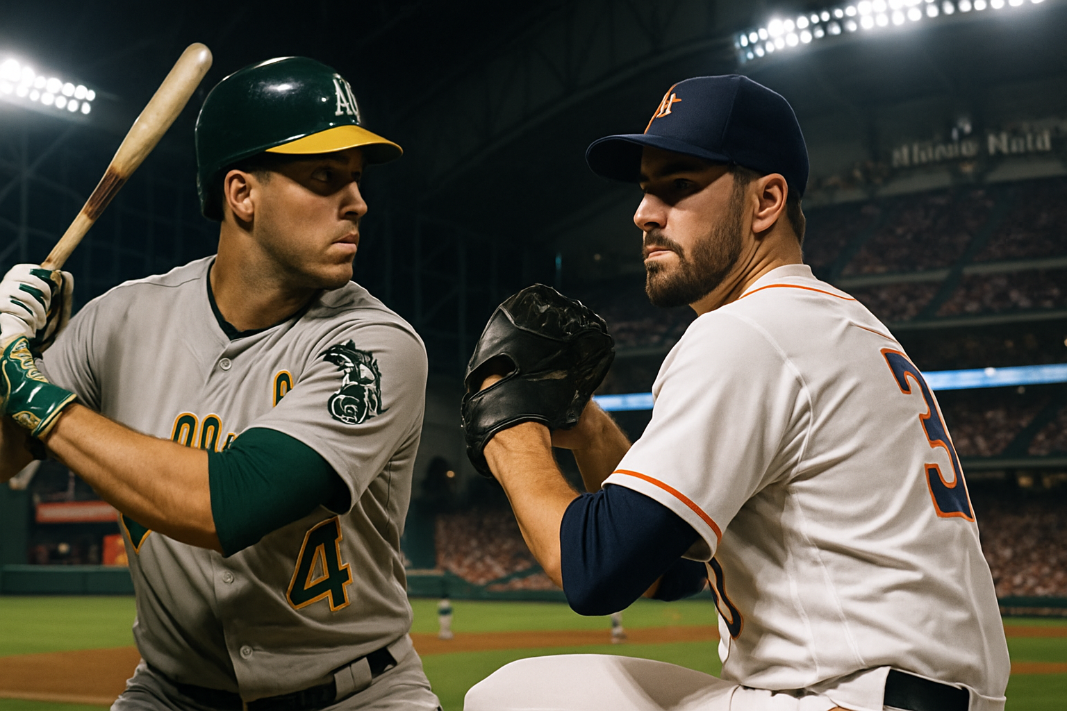 Athletics vs Houston Astros Minute Maid Park