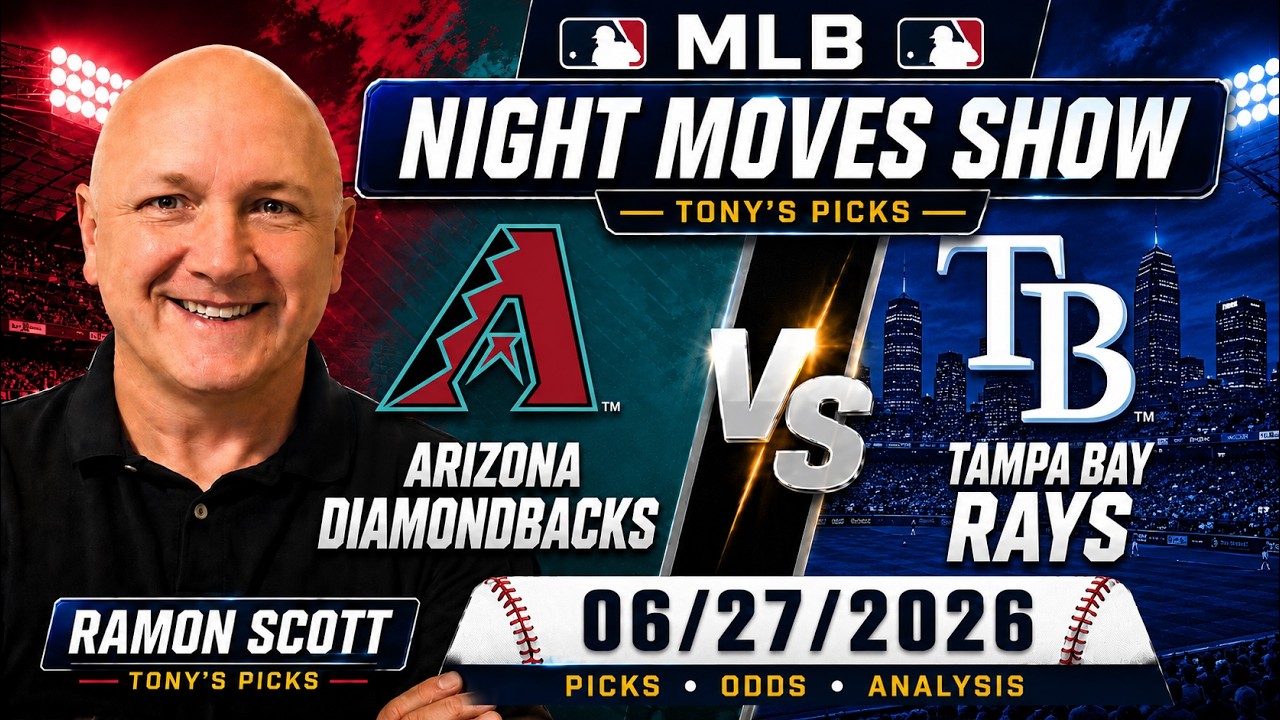 Diamondbacks vs Rays Prediction, June 27: Ramon Scott Leans Under in Tampa Bay