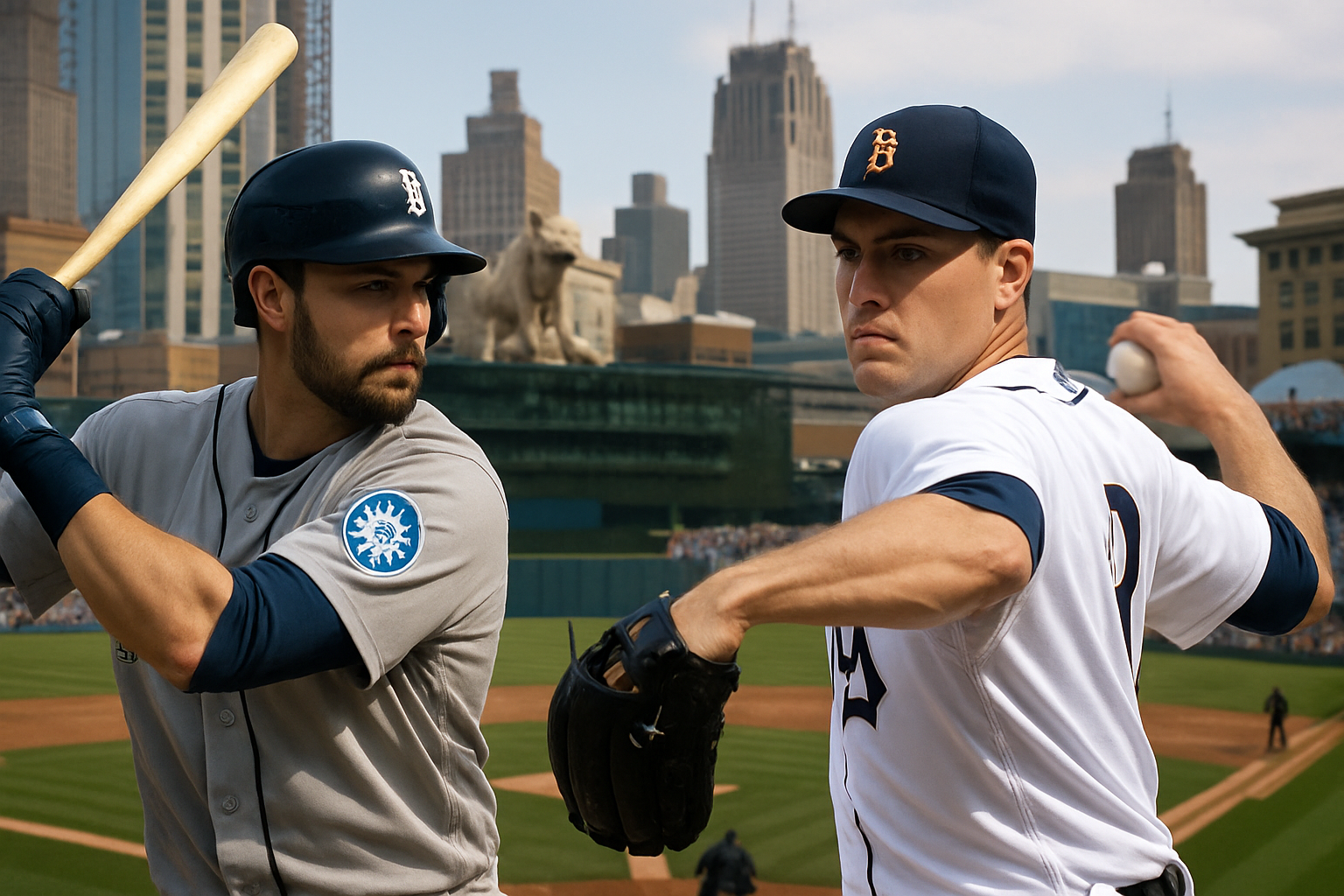 Seattle Mariners vs Detroit Tigers Comerica Park