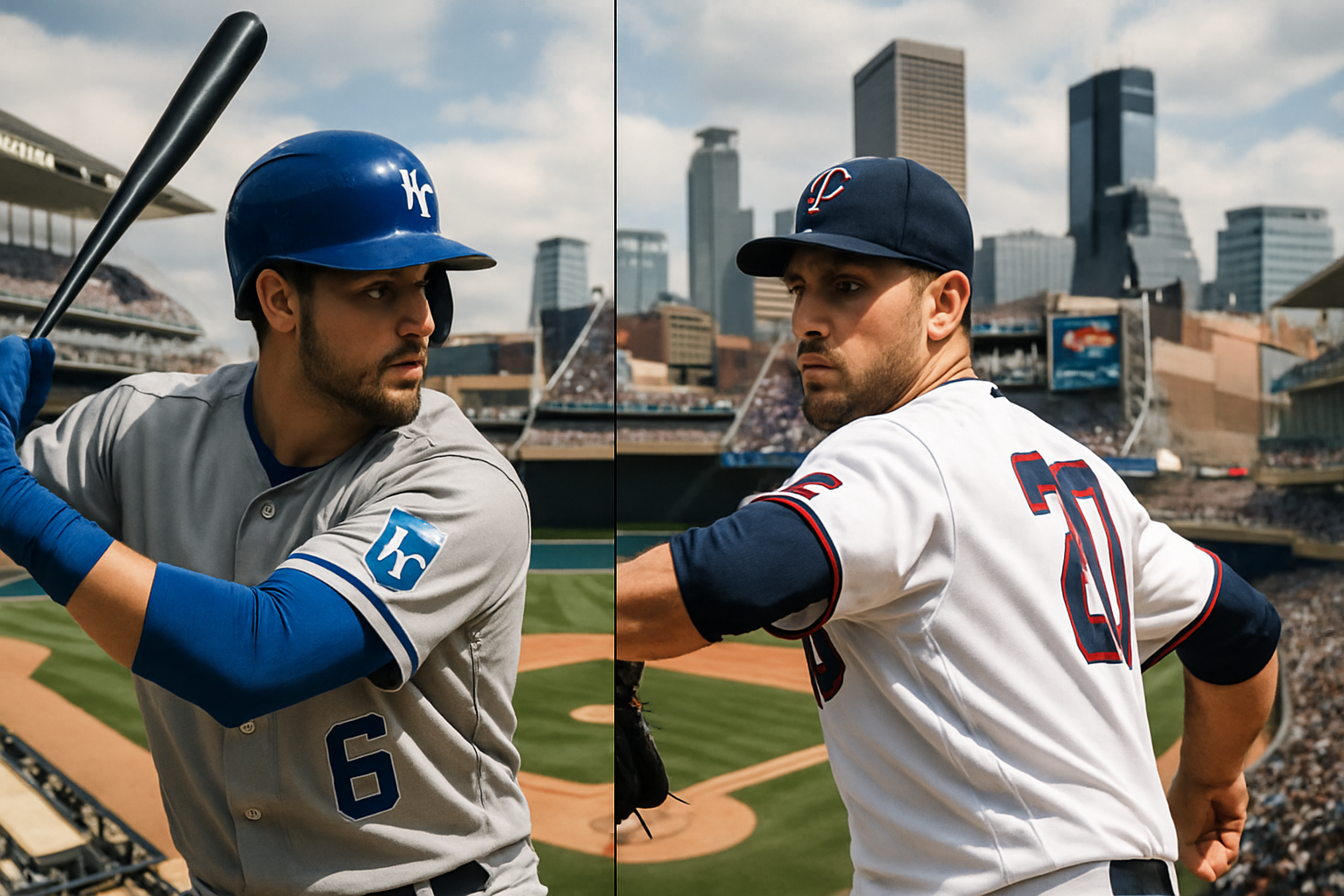 Kansas City Royals vs Minnesota Twins Target Field