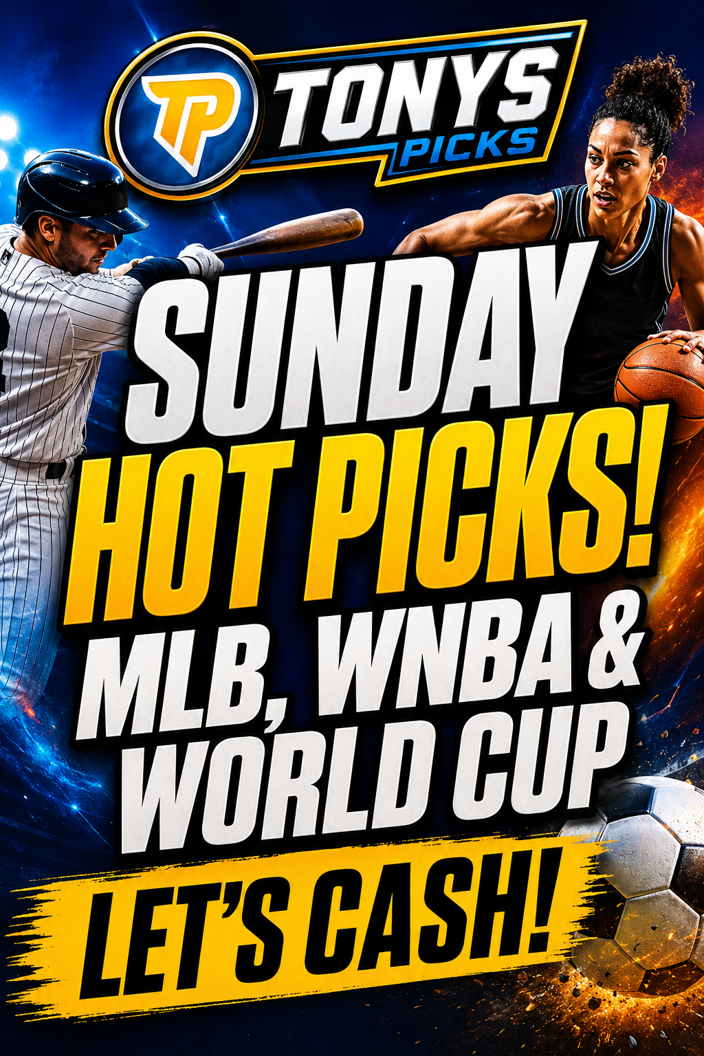 Tony's Picks Morning Show June 21 2026 Picks