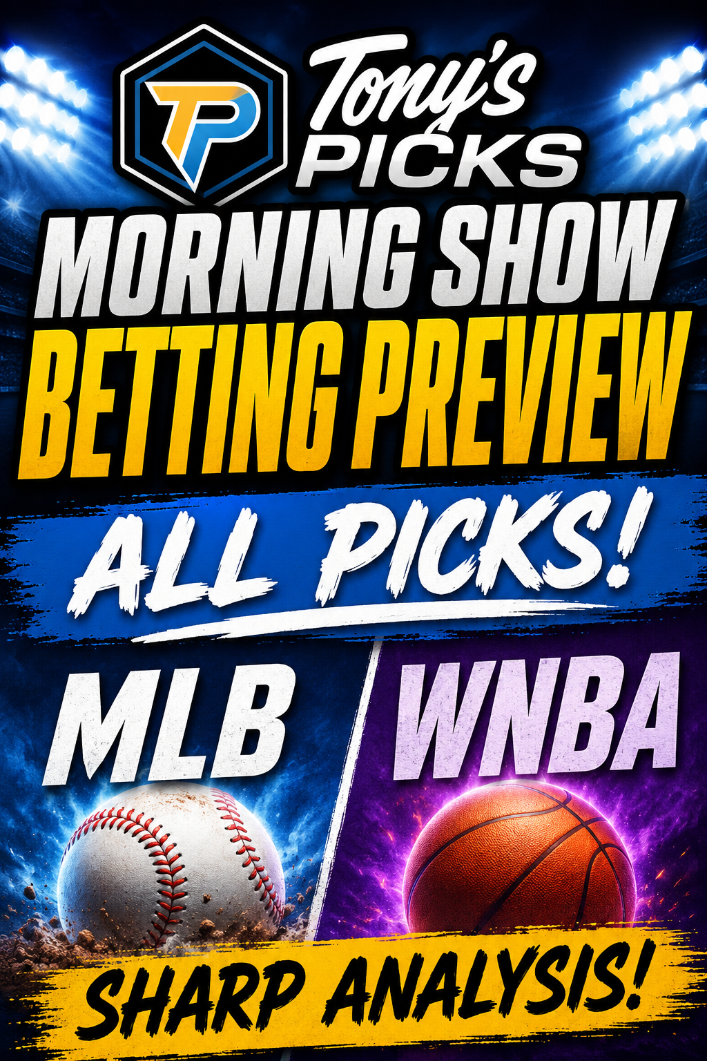 Tony’s Picks Morning Show Betting Previe
