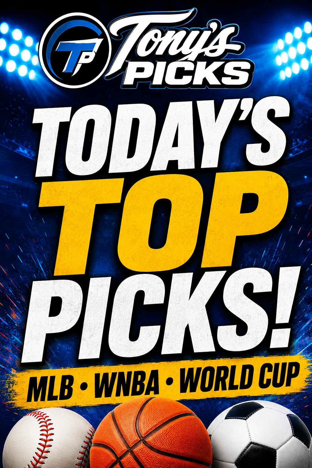 Tony's Picks Morning Show June 18 2026 Picks