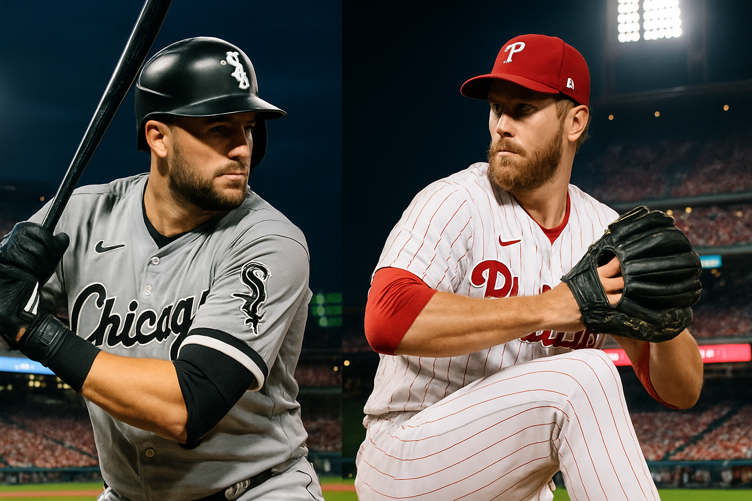 Chicago White Sox vs Philadelphia Phillies Citizens Bank Park